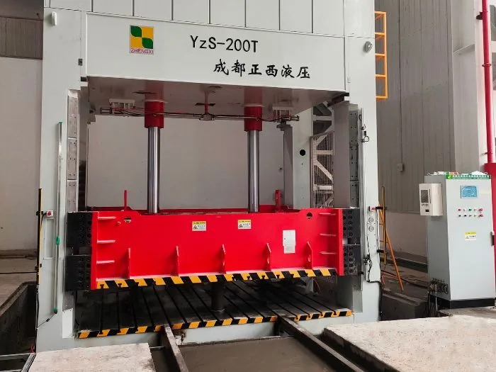 200T composite material hydraulic press