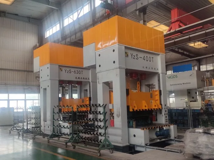 double-action sheet metal stretching hydraulic press