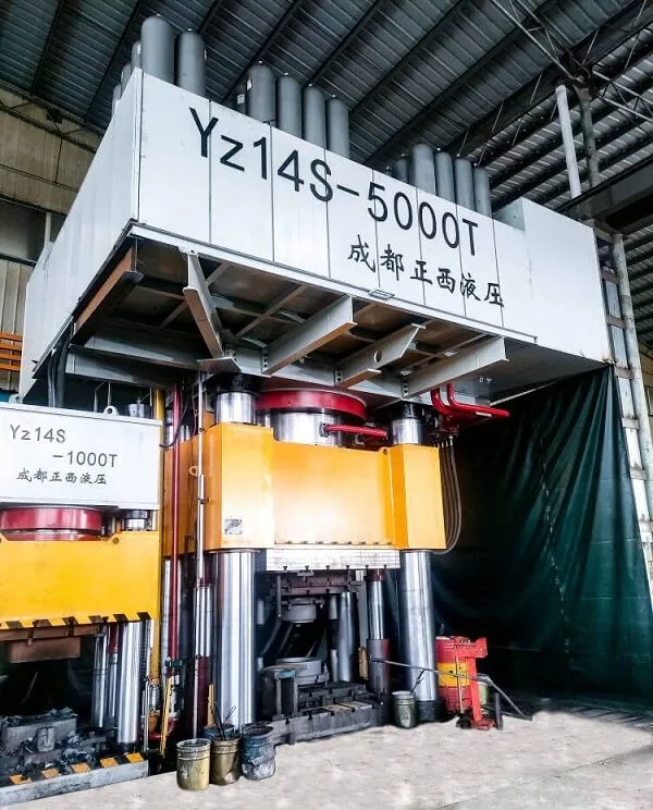 hydraulic hot forging press