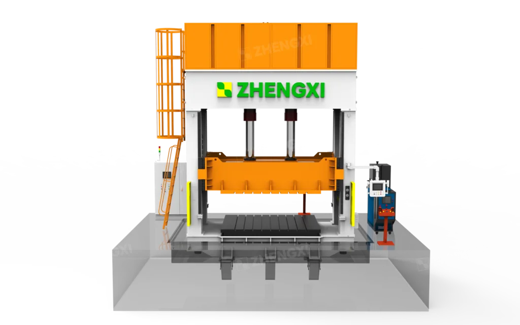 Automotive interior trimming frame style press